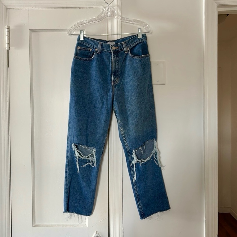 Loft Slim Leg Jeans - 8 petite